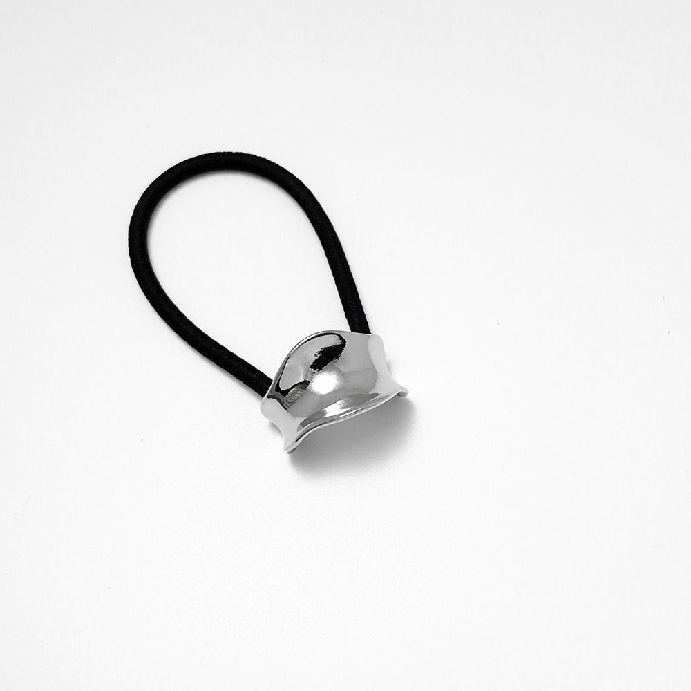 Smooth Hair Rope Hair Accessories Hair Loop New Metal Hair Tie  Women