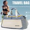 Спортивная сумка с разделением для влажной и сухой тренировки, спортивная сумка, сумка для багажа, сумка для коротких поездок, мужская и женская сумка для плавания большой вместимости
