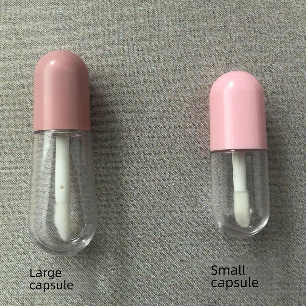 Пустой тюбик для блеска для губ в форме капсулы — с возможностью персонализации логотипом