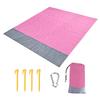 200x210cm Waterproof Pocket Beach Mat Folding Camping Sand Free Blanket Mattress Portable Lightweight Mat Outdoor Picnic Mat