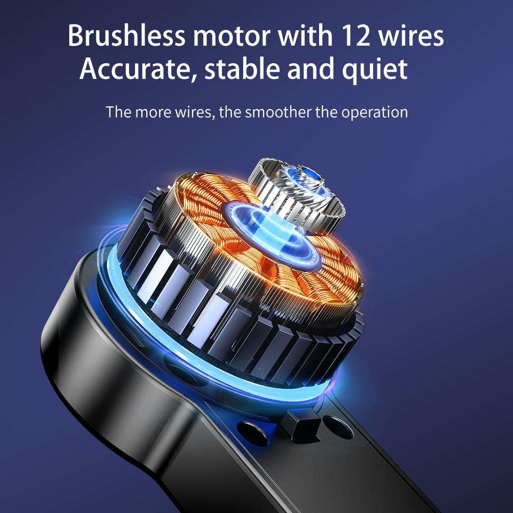 3-в-1 портативный стабилизатор для селфи-палки, штатив с функцией отслеживания AI и заполняющим светом, держатель для мобильного телефона, стабилизатор для смартфонов