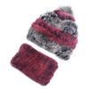 Fur Hat Children Fall and Winter Outdoor Warm Ear Protection Scarf Mom Leisure Set