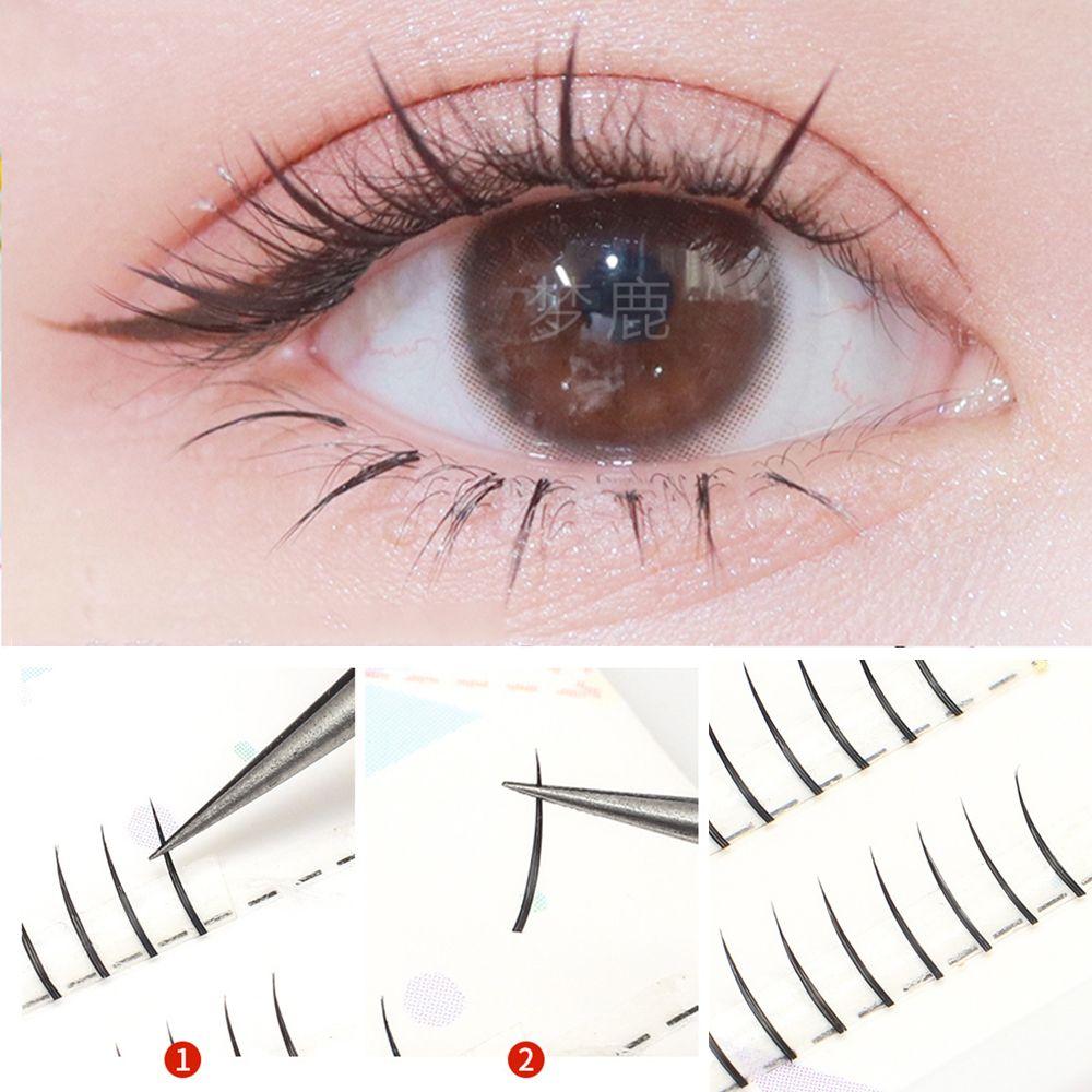 Пучковые ресницы Нижние ресницы Наращивание Отдельные Нижние Сказочные ресницы Накладные ресницы