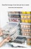 Пластиковый контейнер для хранения свежих продуктов в японском стиле с крышкой для холодильника