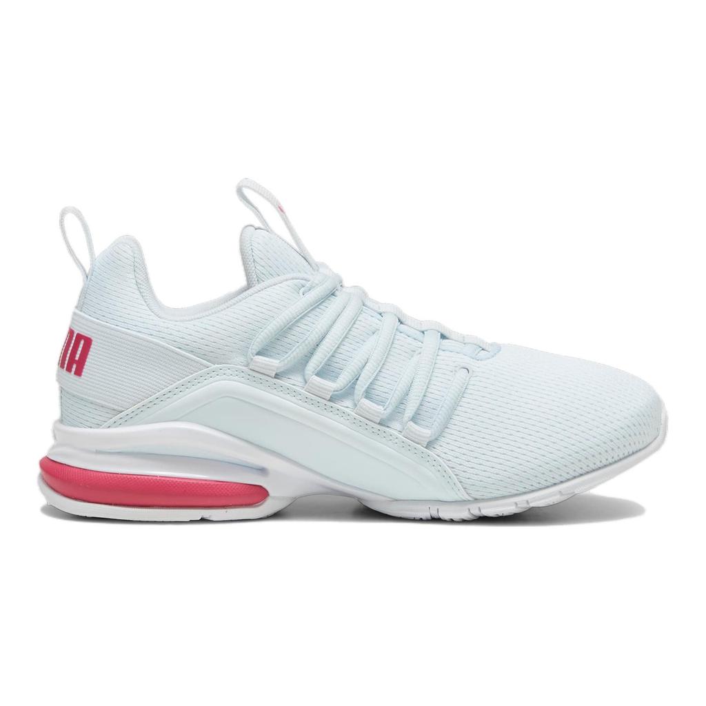 Puma Axelion Нескользящие Прочные Низкие Детские Кроссовки для Бега Детские Кроссовки для Бега Белые 194285-25