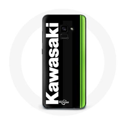Coque Pour Samsung Galaxy A8 Plus Kawasaki Logo
