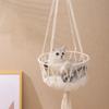 Cotton Rope Woven Cat Hanging Basket Pet Hammock Cat Swing Pet Net Pocket Hanging Cat Lock