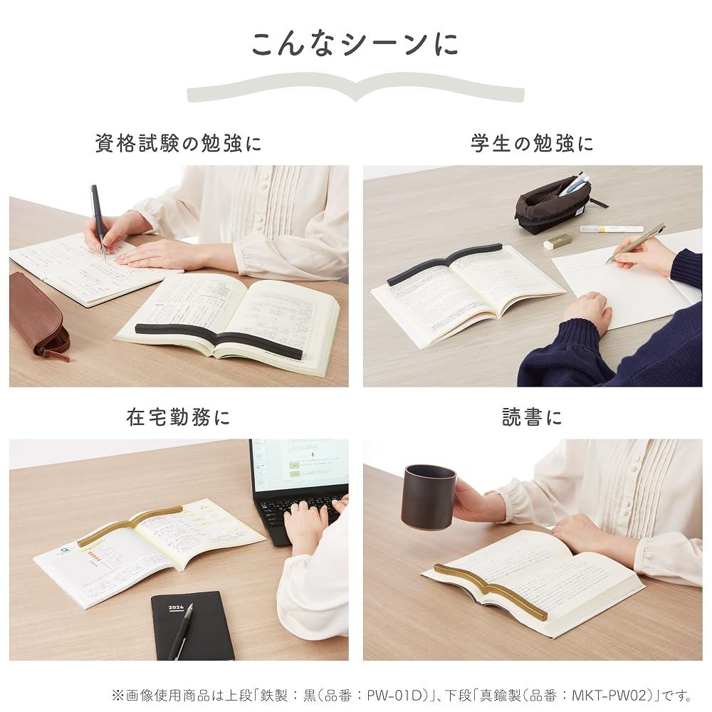 KOKUYO Paperweight, Bronze, Pink Gold, Book-Friendly Paperweight G9STPW-03