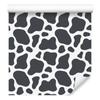 Cow Patches Wallpaper Navy Blue and Light Gray for Living Room and Bedroom 50x1000