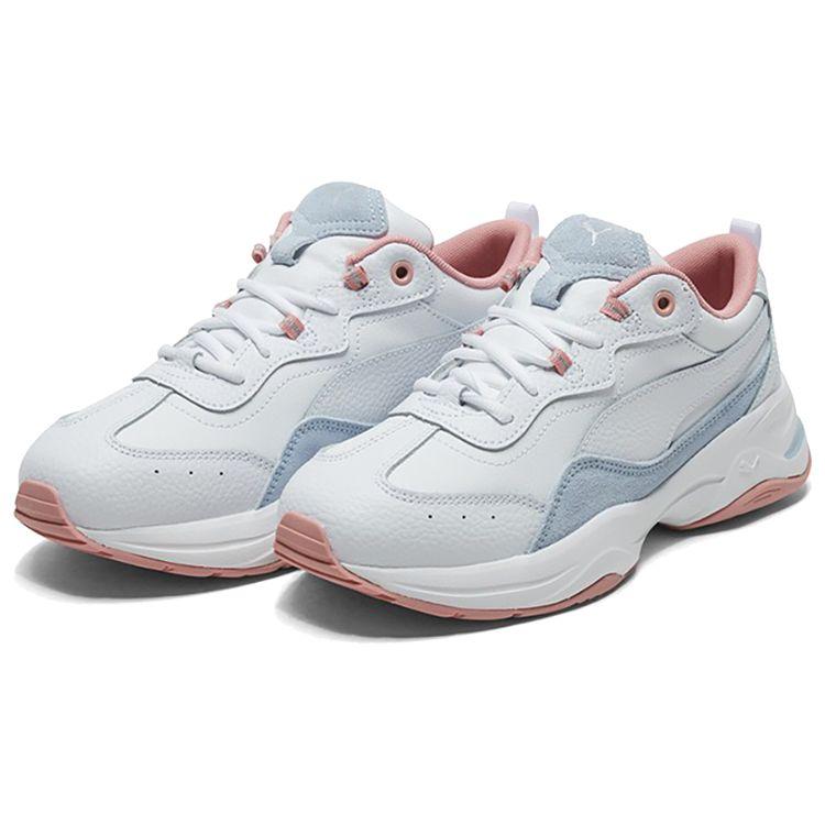 Puma Cilia Lux Heather Rose Women Sneakers White B-Rose Silver 370282-02