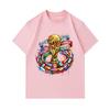 Men's 100% Cotton Crew Neck Short Sleeve T-Shirt, 2026 World Football Trophy Print Casual Tee with USA Canada Mexico National Flags Pattern for Soccer