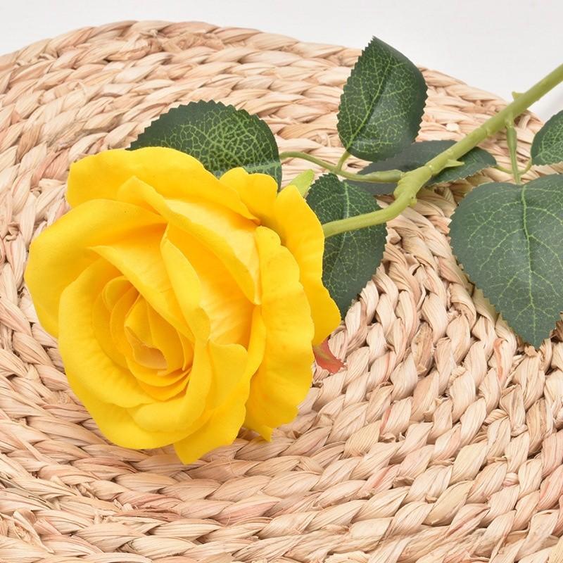 Elegant Rose Faux Flower Waterfall With Silk Roses For Gift Table Decor And Special Occasions