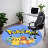 1 шт. Коврик-стул Pokemon для офиса, нескользящий, машинная стирка, для офиса, комнаты, праздничный декор на Рождество, день рождения, полиэстер