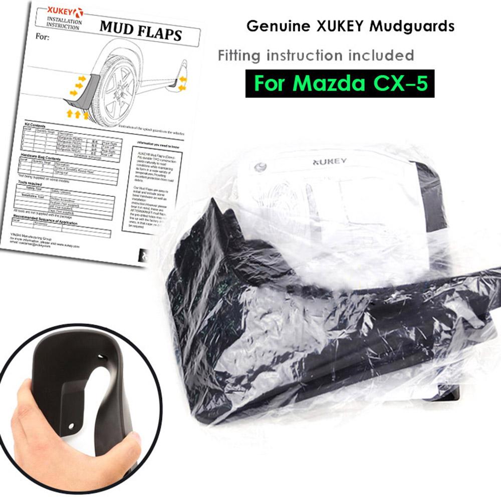 Car Fender Mud Flaps For Mazda CX-5 CX5 2012 2013 2014 2015 2016 Splash Guards Mudguards Mudflaps Car