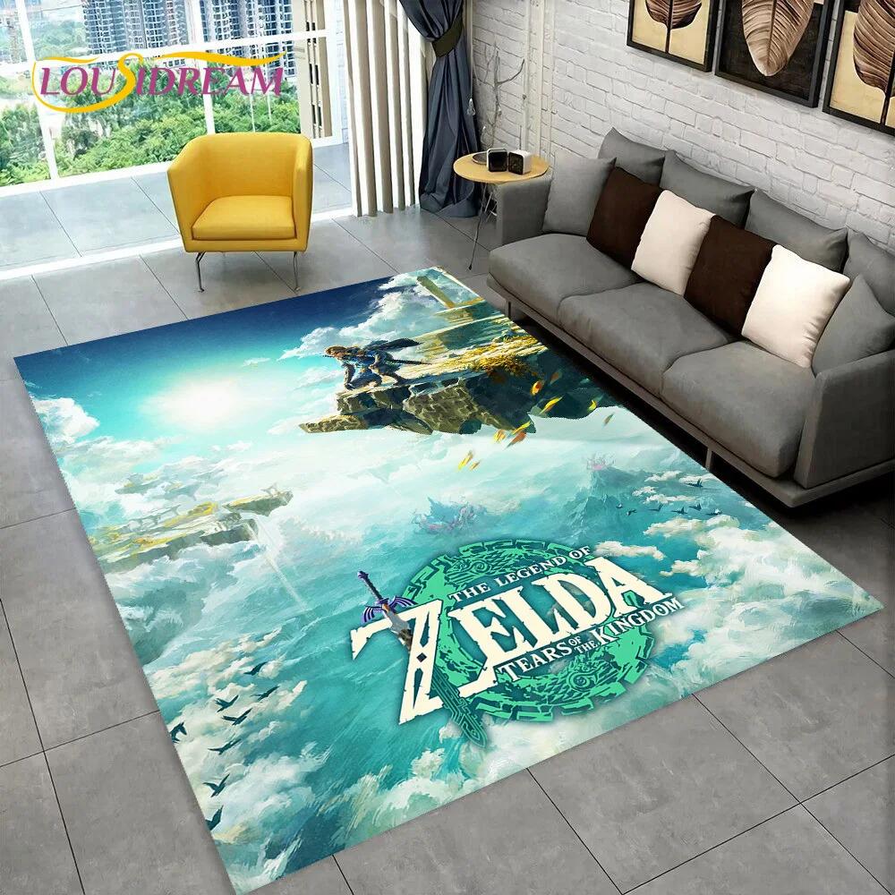 3D Z-Zelda2 HD Линк Игровой Мультяшный Ковер Коврик для Спальни Гостиной Домашний Декор Дивана, Детская Игровая Большая Декоративная Напольная Коврик