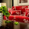 Новый китайский стиль бамбуковый плюшевый диван подушка украшение для дома гостиная нескользящее толстое полотенце для спинки мягкий удобный все включено диванный чехол
