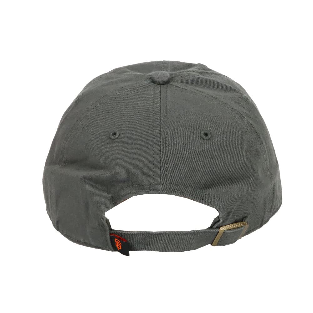 47 Кепка мужская женская Major League MLB Logo Hat Cleanup Brand Low Cap унисекс San Francisco Giants угольно-темно-серый свободный размер B-RGW22GWS-CCA