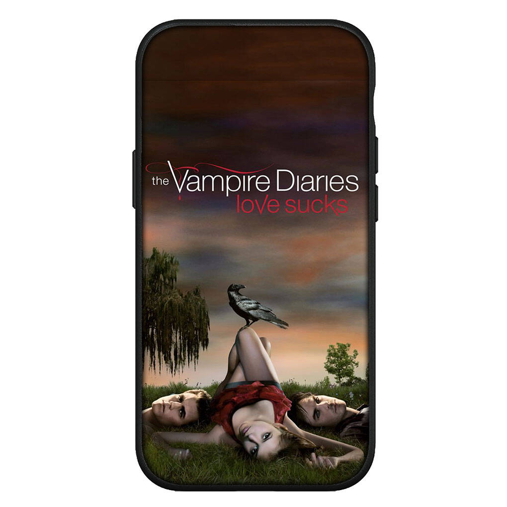 Чехол для iPhone 17 16 15 Xiaomi Poco Redmi Note 14 13 12 11 Pro Max 9 16e Samsung Galaxy S25 S24 S23 OPPO Huawei Чехол для телефона Дневники вампира