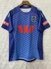 NRL Warriors Broncos Fiji Кролик Ягуар Короткий рукав Регбийки Тренировочный костюм