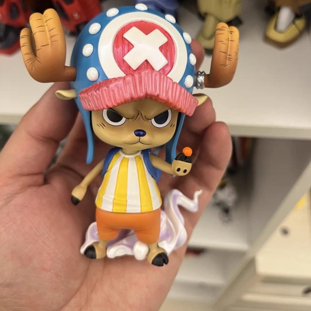 В наличии 1 штука Фигурка Чоппера из One Piece 10 см «Два года спустя» Милая и креативная Q-стол Украшения Вокруг Второго Элемента