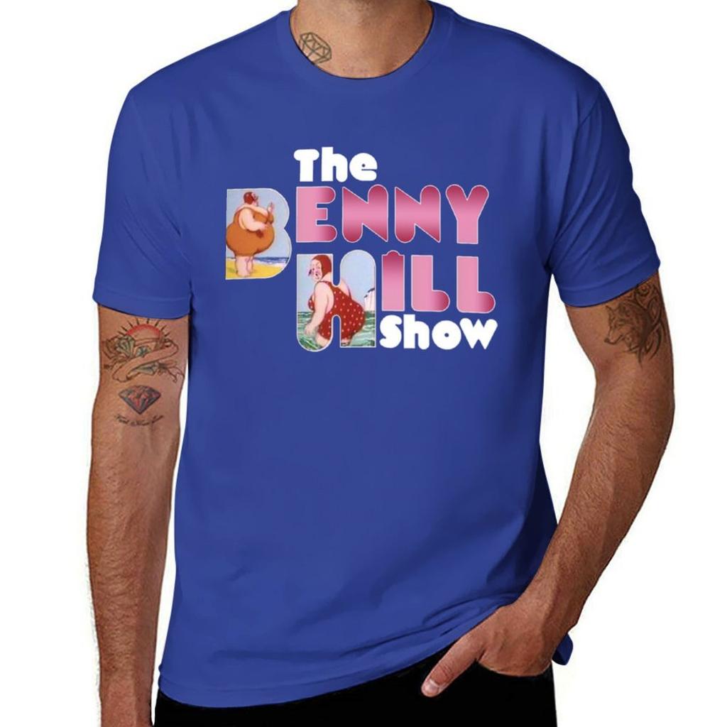 Benny Hill T-Shirt Short sleeve tee graphics summer tops mens t shirt graphic