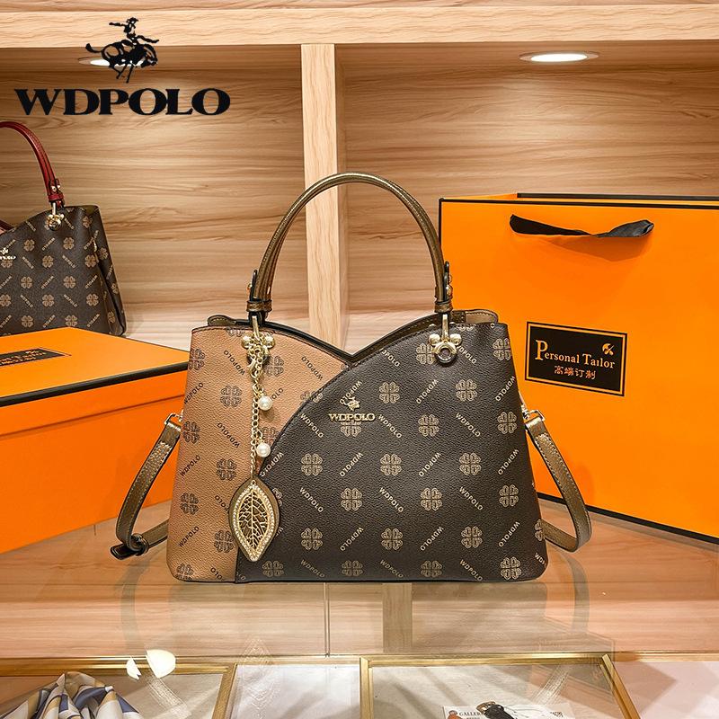 W. D. Женская сумка POLO для пожилых людей с пресбиопией, новинка 2023 года, женская универсальная ручная сумка через плечо на одно плечо для женщин среднего возраста