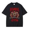 Женская хлопковая футболка с японским принтом аниме Baki Hanma The Grappler Graphic Casual Fashion Goth Clothing Short Sleeve T Shirt Unisex