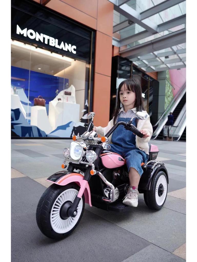 Детский электрический мотоцикл в стиле Харлей от Beiduoqi