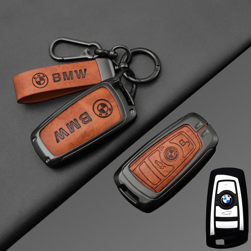 BRHE9 Fashion Zinc Alloy Car Key Case Cover Holder For BMW F30 F20 F10 F18 F22 F01 X3 X4 F06 F02 M3 M5 Protection Keychain Accessories