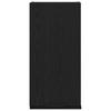 Wall Mounted Bathroom Cabinet Black Oak 32 x 20 x 67 cm Engineered Wood