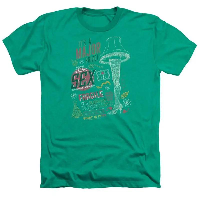 A Christmas Story Its Major Adult Unisexs Heather T Shirt Sm 3xl