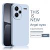 Чехол для телефона Xiaomi Redmi Note 13 13R 12 12T 12R Pro Plus Pro+ Turbo 3 Discovery 5G Angel Eyes Мягкая жидкая силиконовая задняя крышка