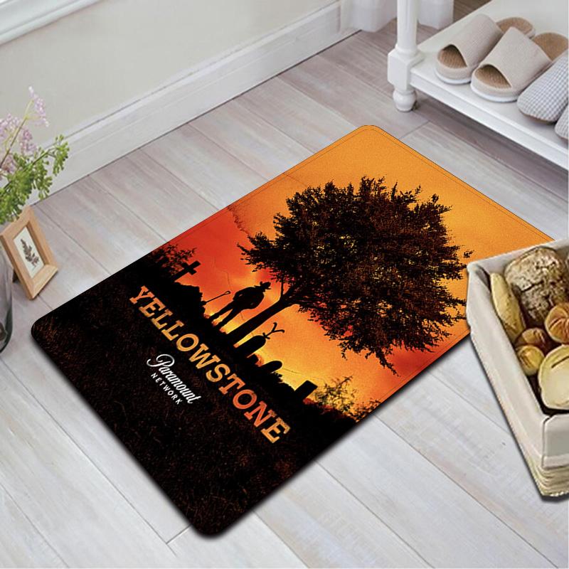Yellowstone Cowboy Rug Floor Mat for Living Room or Bedroom Soft and Comfortable Carpet a Gift for Birthday and Holiday.DFF0925311