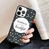Красивая Жизнь Вдохновляющая Цитата Чехол для Телефона для iPhone 17 Air 16 15 14 13 11 12 Pro Max Plus Fundas