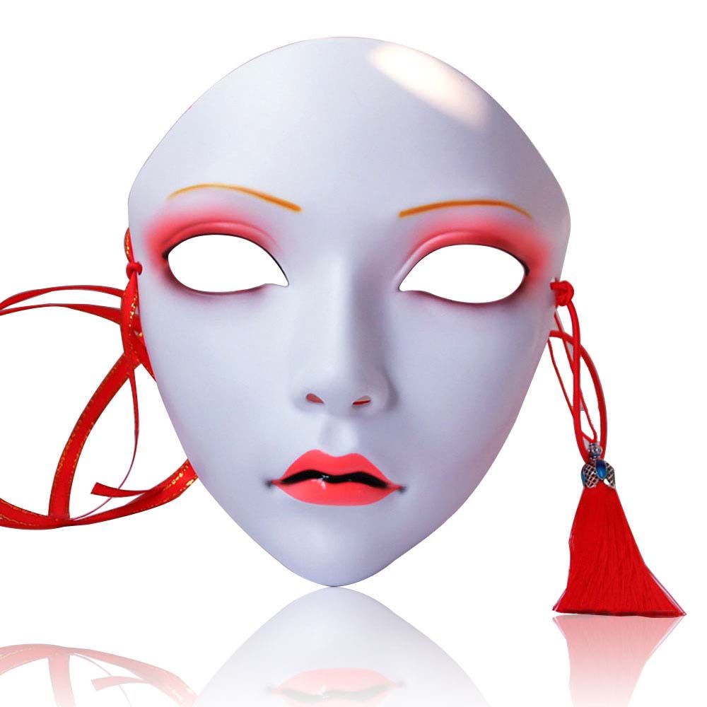 Реквизит для костюмов Hanfu Аксессуары для вечеринок Реквизит для вечеринок Маска для вечеринок Маска для косплея на все лицо Маска для Хэллоуина