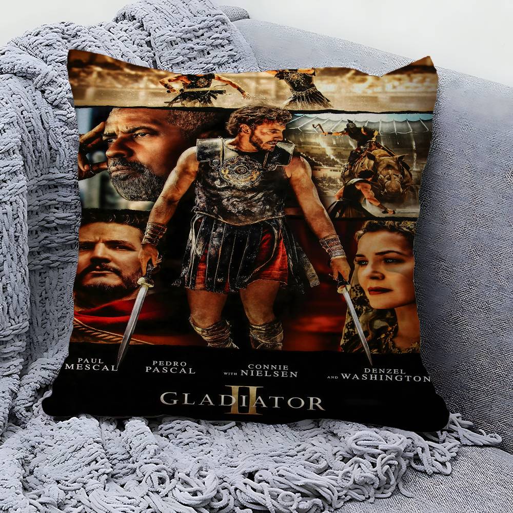 Gladiator Classic Movie Maple Design Cushion Cover Happy Autumn Harvest decor Holiday Decorati Pillow Cover