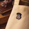 Animal Theme Pin Cartoon Raccoon Brooch Pin, Decorative Enamel Badge, Alloy Easy to Use Lapel Pins for Jackets Backpacks Hats Scarves