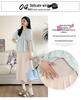 2026 Elegant Fashion Puff Sleeve Top & Tummy Support Skirt Set