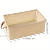 1/3pcs Frame Stackable Storage Organizer with Handles-Large Capacity Odorless Fabric Clothes Organizer Wardrobe, Bedroom, Closet