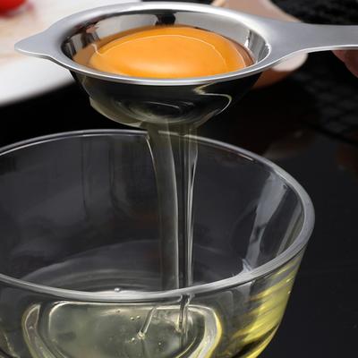 Сепаратор яичного белка, инструменты из нержавеющей стали, фильтр для яичного желтка, гаджеты, кухонные аксессуары, делительная воронка, делитель ложки, посуда