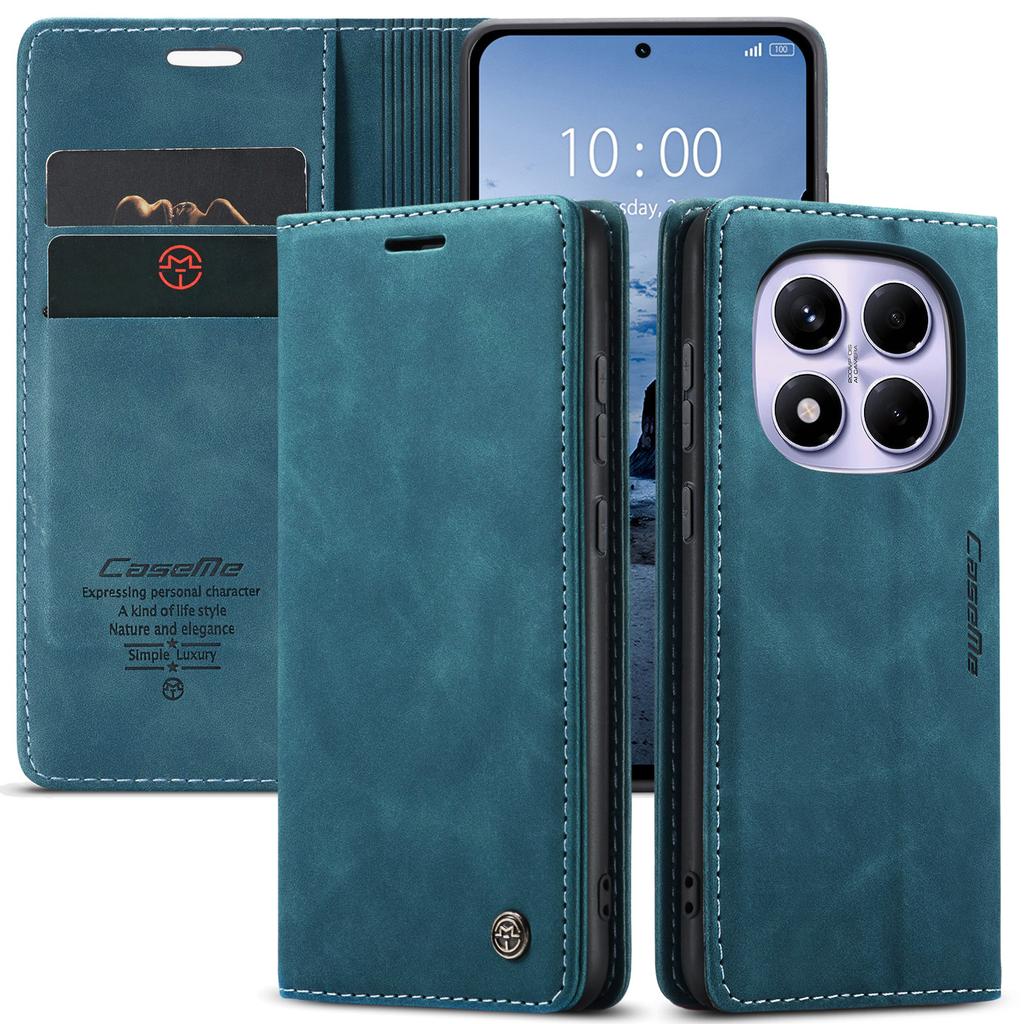 Кожаный чехол-книжка для Redmi Note 13 14 15 Pro Plus 4G 5G 13C 14C 15C A3 Pro A4 С подставкой Держатель для карт и наличных Карманный чехол для телефона