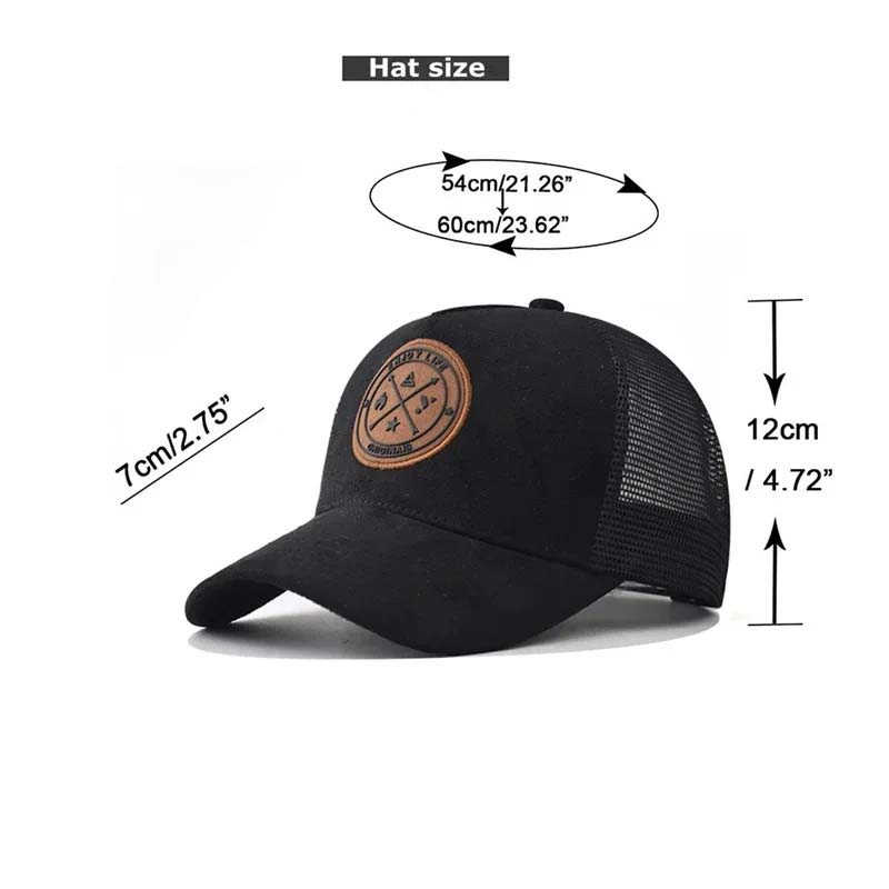 Летняя сетчатая бейсболка для женщин и мужчин Snapback Hat Повседневная дышащая буквенная икона Унисекс Хип-хоп Кепки дальнобойщика Спорт на открытом воздухе Кепка для папы