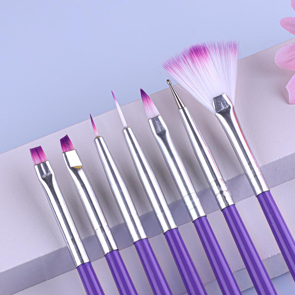 Monja набор кистей для дизайна ногтей
