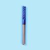 CNC Router Bits PCB Machine Blue Titanium Coated Edge Cutter End Mill Milling Cutter Carbide