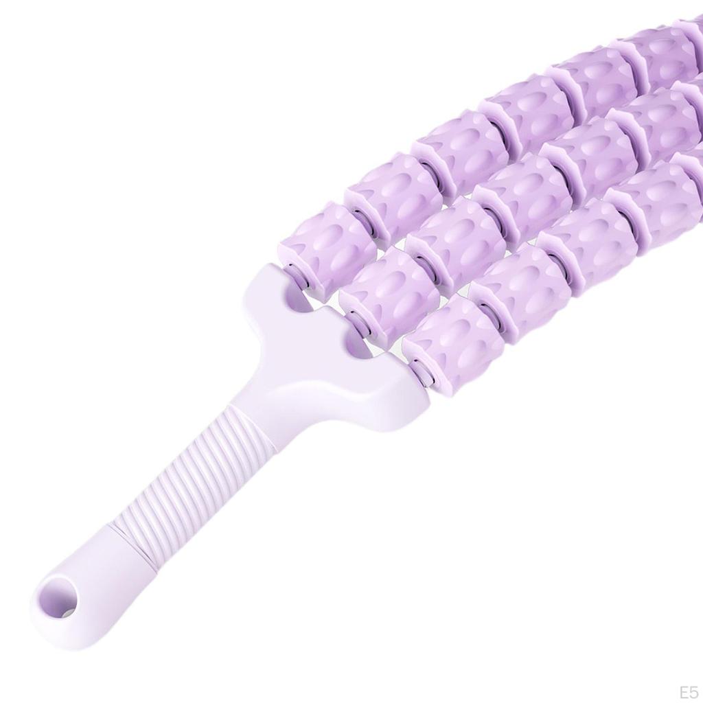 Массажные ролики Эргономичная ручка Нескользящая ручка Расслабляющий массаж мышц тела для