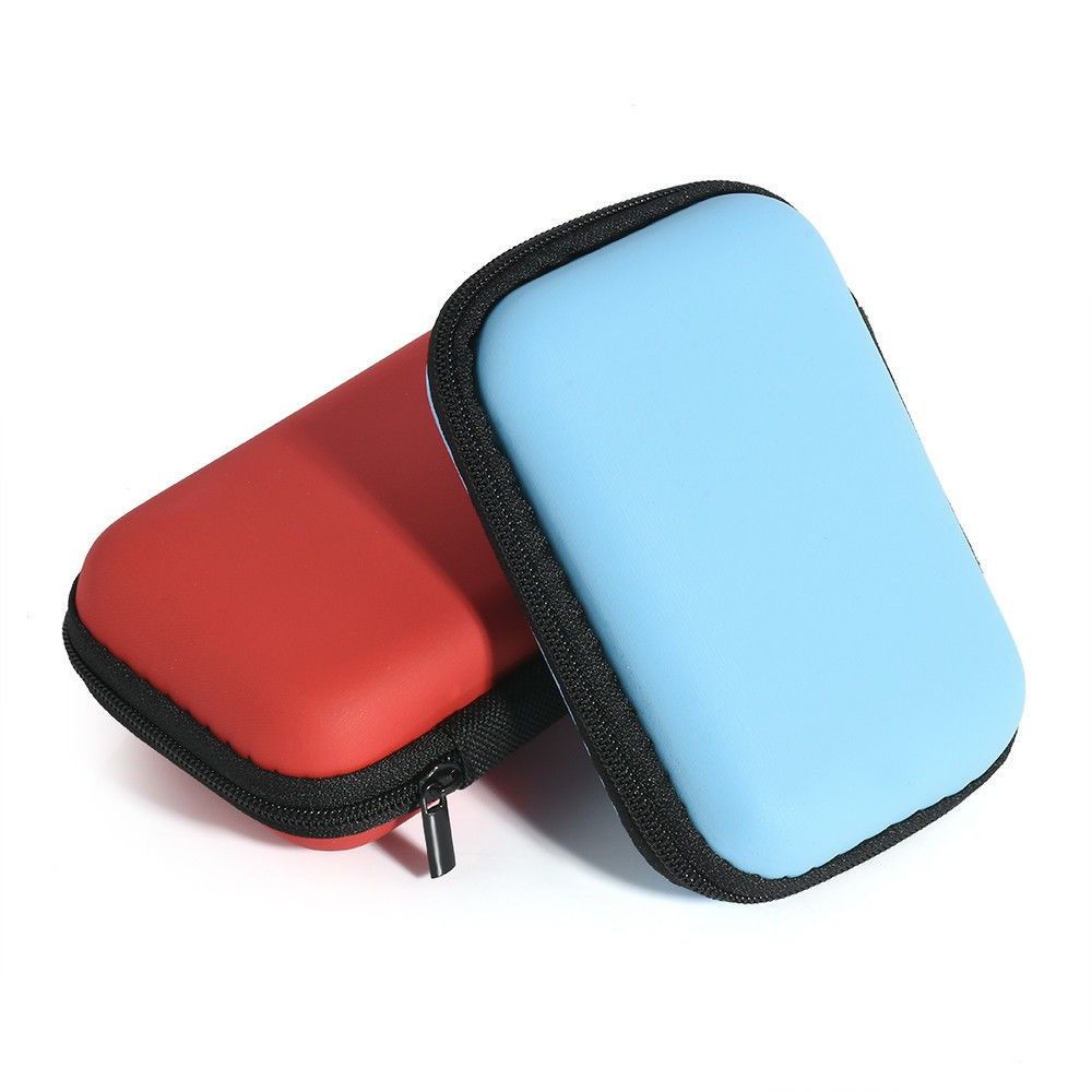 HDD Carry Case External Drive Protector Cover Hard Disk Case EVA Storage Box Zipper Pouch HDD Bag