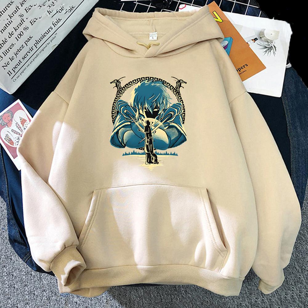 Vinland Saga Askeladd Thorfinn Canute Printed Hoodie Unisex UnisexgaComic Casual Longsleeved Sweatshirt Four Seasons High Street Top