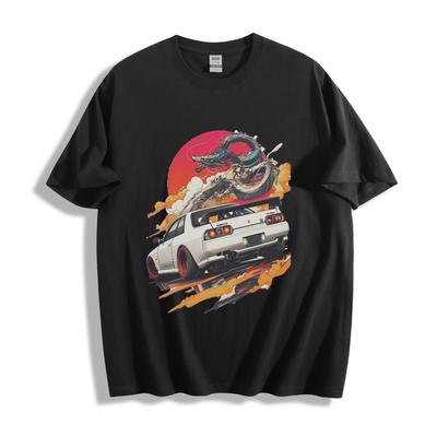 Футболка Nissan Skyline Dragon - Эпичный японский гонщик Дизайн Унисекс