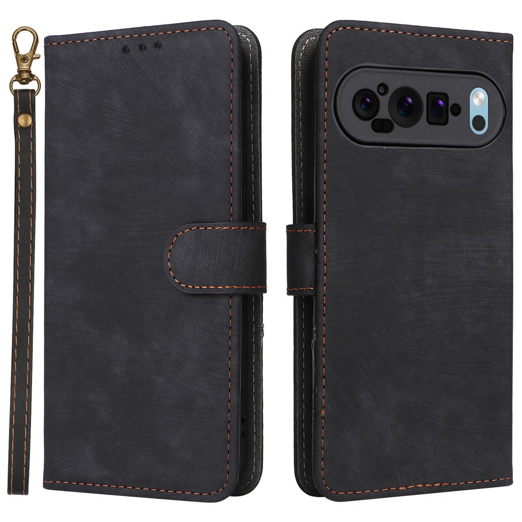 For Google Pixel 9 Pro XL Case RFID Blocking Wallet Flip PU Leather Cover