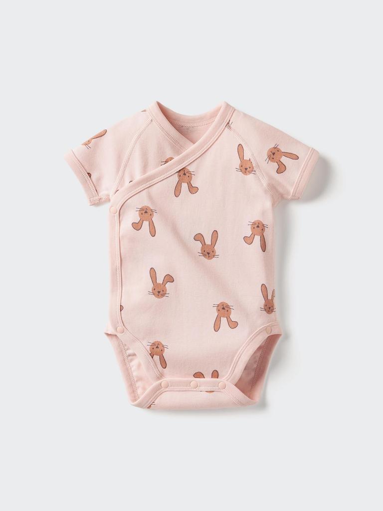 Uniqlo Bn Joy Of Print Bodysuit Short Sleeve 60cm